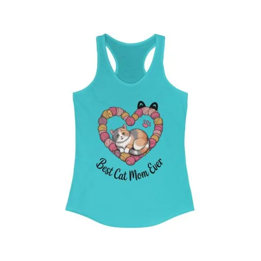 Best Cat Mom Ever Tank Top, Cat Lover Gift, Pet Mom Shirt, Funny Cat Tank, Mother's Day Gift, Mother's Day Gift, Pet Mom Gift - Image 9
