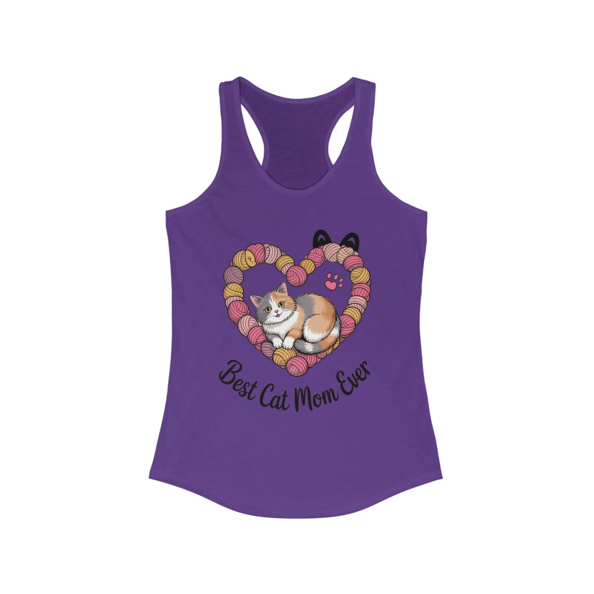 Best Cat Mom Ever Tank Top, Cat Lover Gift, Pet Mom Shirt, Funny Cat Tank, Mother's Day Gift, Mother's Day Gift, Pet Mom Gift - Image 11