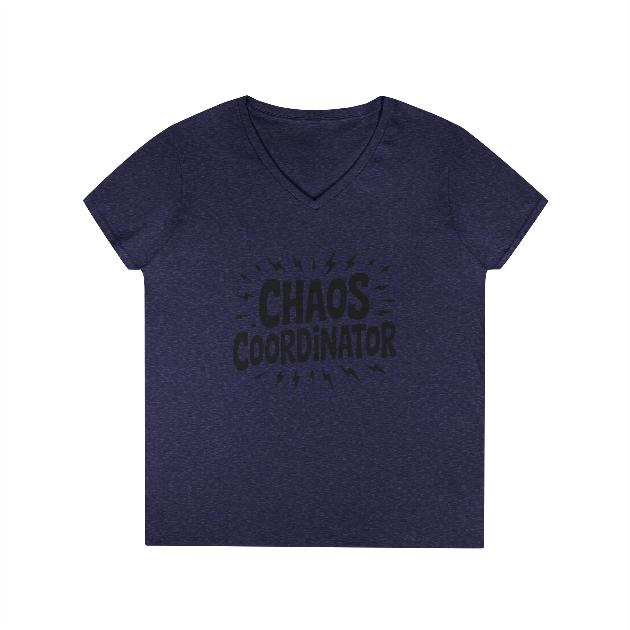 Chaos Coordinator Ladies' V-Neck T-Shirt, Funny Gift for Moms, Mother's Day Gift, Teacher Shirt, Casual Graphic Tee, Women's Gift Idea - Image 19