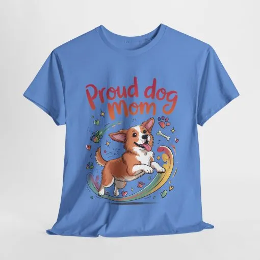 Proud Dog Mom Tee, Cute Pet Lover Shirt, Animal Lover Gift, Dog Mom T-Shirt, Funny Dog Apparel, Gift for Pet Owners, T-Shirt for Pet Moms - Image 17