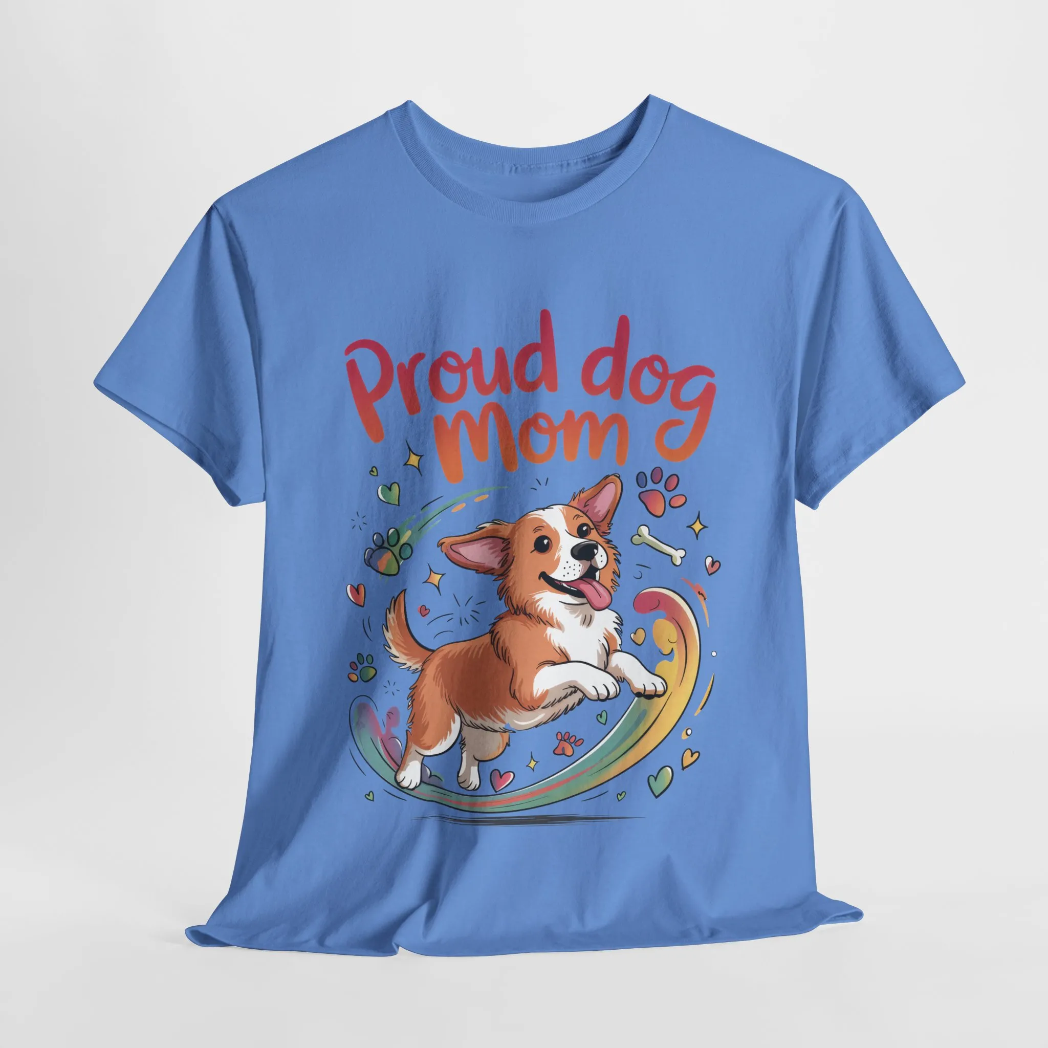 Proud Dog Mom Tee, Cute Pet Lover Shirt, Animal Lover Gift, Dog Mom T-Shirt, Funny Dog Apparel, Gift for Pet Owners, T-Shirt for Pet Moms - Image 17