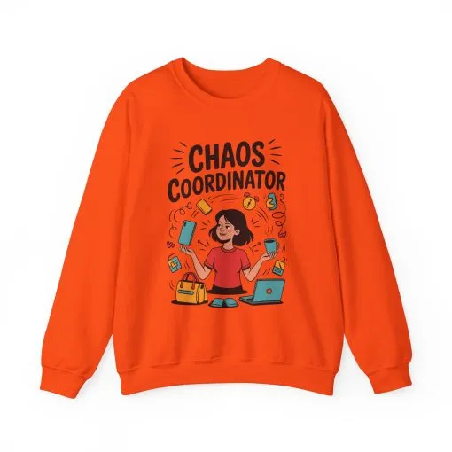Chaos Coordinator Sweatshirt, Funny Mom Life Sweatshirt ,Gift for Busy Moms, Multitasking Mom Gift, Mom Life Sweatshirt, Mother's Day Gift - Image 37