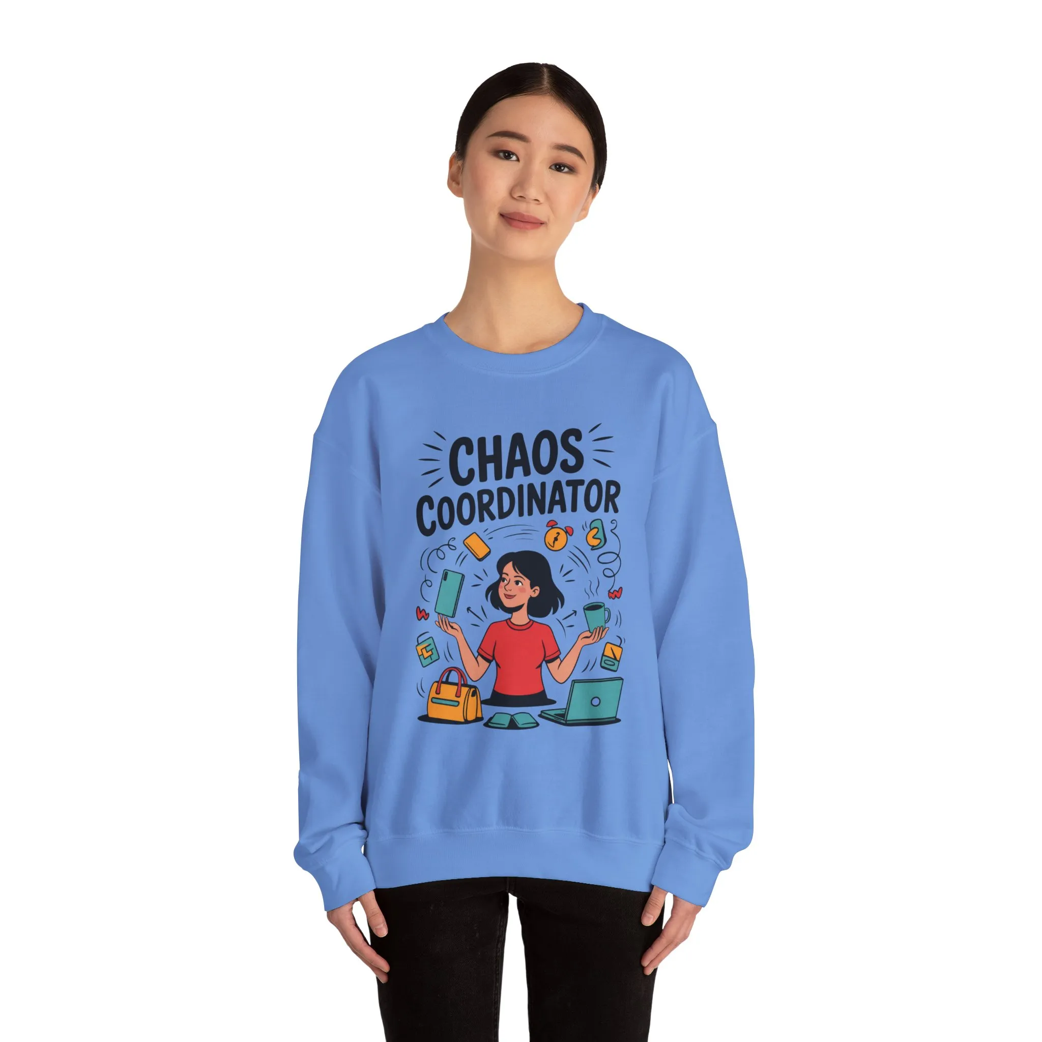Chaos Coordinator Sweatshirt, Funny Mom Life Sweatshirt ,Gift for Busy Moms, Multitasking Mom Gift, Mom Life Sweatshirt, Mother's Day Gift - Image 23