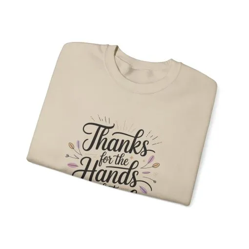 Thanks for the Hands That Raised Me Shirt, Mother's Day Gift, Appreciation Shirt for Mom, thankful mom tee - Image 6