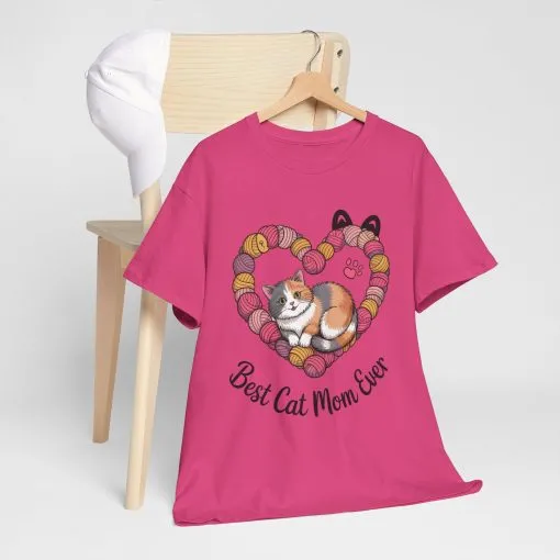 Best Cat Mom Ever T-Shirt, Cat Lover Gift, Pet Mom Shirt, Funny Animal Apparel, Cute Gift for Cat Moms, Gift for Cat Lovers, Kitty Mom Shirt - Image 25
