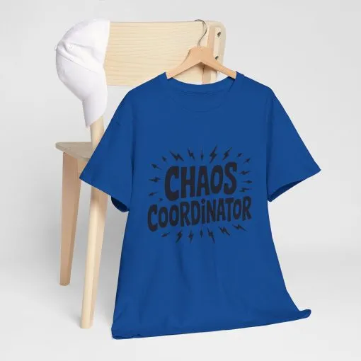 Chaos Coordinator Unisex Heavy Cotton Tee, Funny Graphic T-Shirt, Gift for Moms, Mom Life Graphic Tee, Mother's Day T-Shirt - Image 23