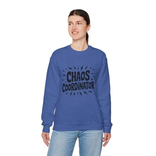 Chaos Coordinator Sweatshirt, Funny Gift for Moms, Mother's Day Gift, TeacherSweatshirt, Casual Graphic Tee, Women's Gift Idea - Image 43