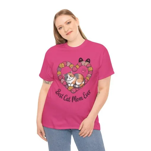 Best Cat Mom Ever T-Shirt, Cat Lover Gift, Pet Mom Shirt, Funny Animal Apparel, Cute Gift for Cat Moms, Gift for Cat Lovers, Kitty Mom Shirt - Image 26