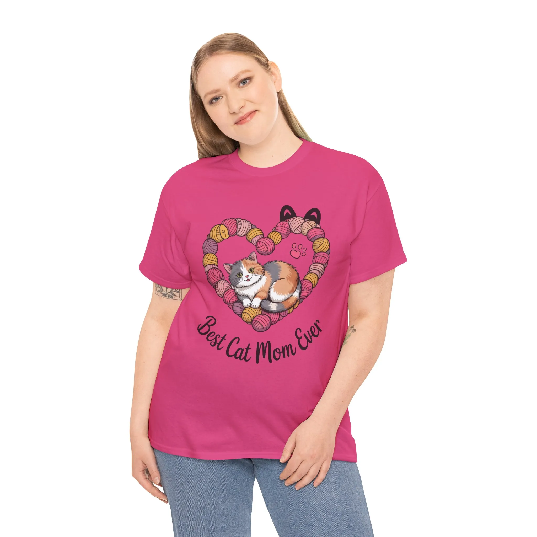 Best Cat Mom Ever T-Shirt, Cat Lover Gift, Pet Mom Shirt, Funny Animal Apparel, Cute Gift for Cat Moms, Gift for Cat Lovers, Kitty Mom Shirt - Image 26