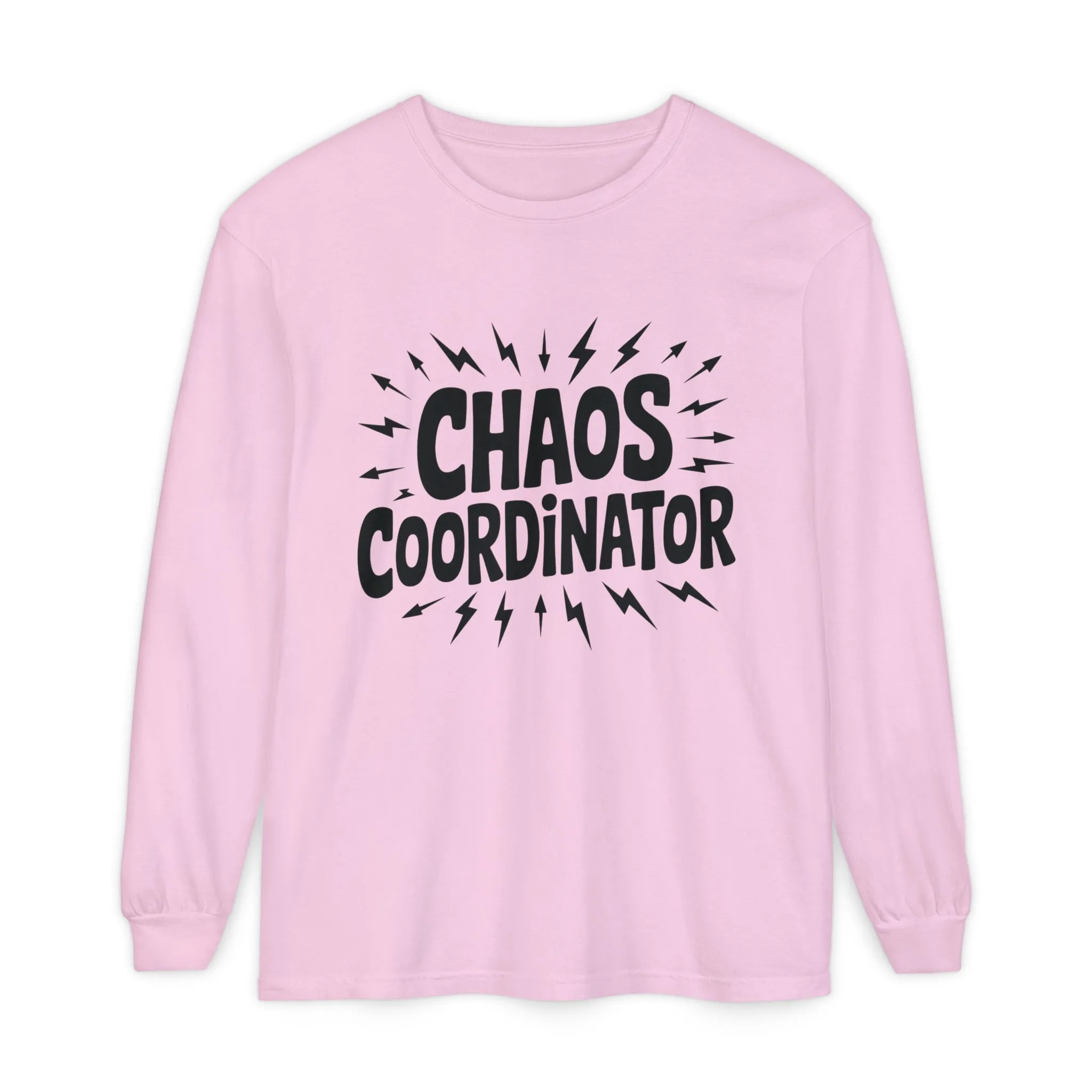 Chaos Coordinator Shirt Unisex Long Sleeve Tee, Funny Mom Life Gift, Mothers Day Shirt, Gifts for Team Leaders, Humor Apparel - Image 21