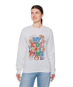 My Kids Have Paws Sweatshirt, Pet Lover Gift, Cute Animal Shirt, Cute Pet Mom Tee, Animal Parent T-Shirt, Gift for Animal Lovers