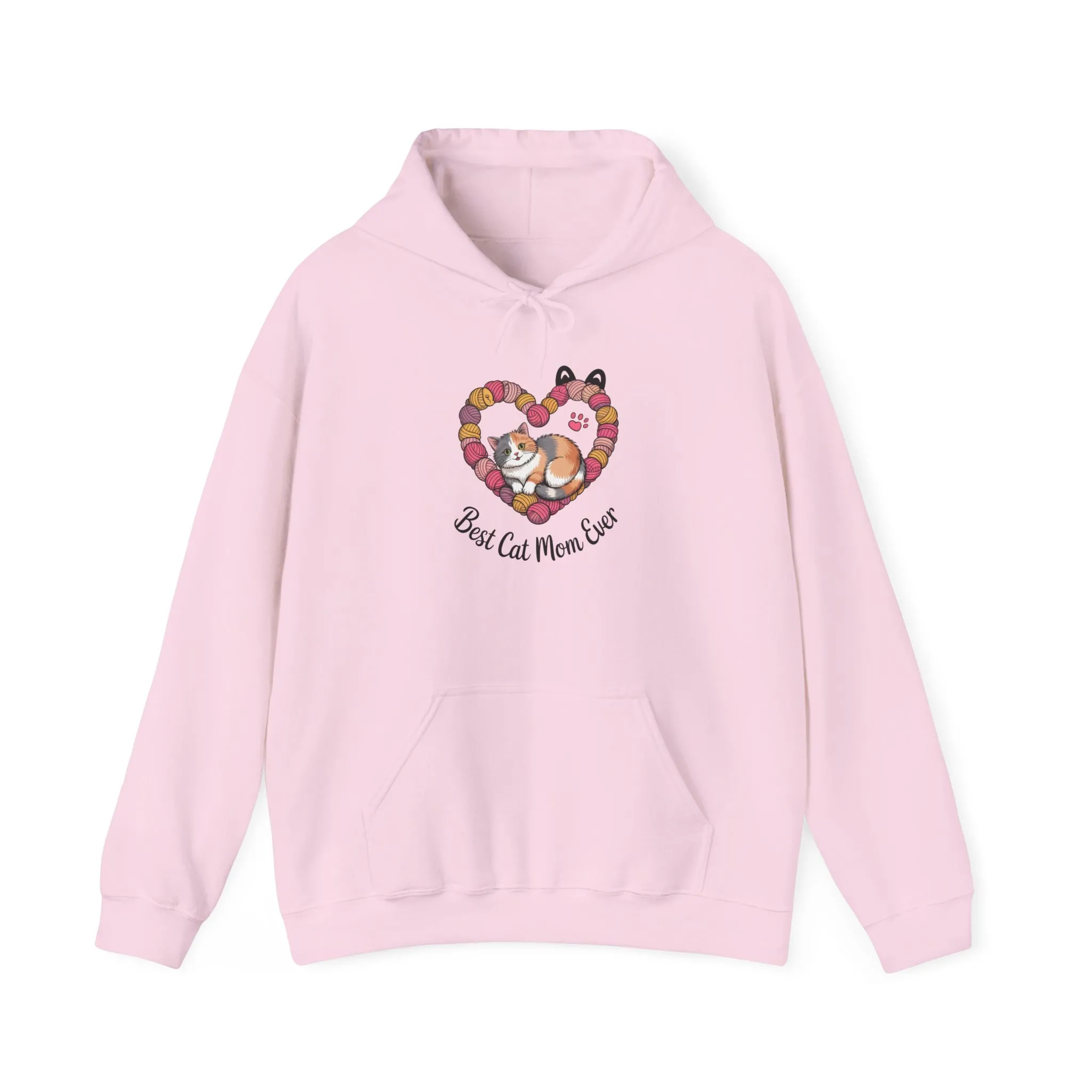 Best Cat Mom Ever Hoodie, Cozy Sweatshirt for Cat Lovers, Gift for Cat Moms, Feline Themed Apparel, Pet Lover Hoodie, Mother's Day Gift - Image 19