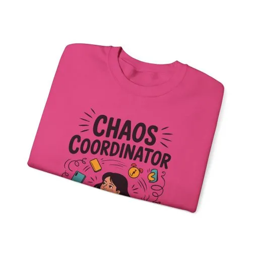Chaos Coordinator Sweatshirt, Funny Mom Life Sweatshirt ,Gift for Busy Moms, Multitasking Mom Gift, Mom Life Sweatshirt, Mother's Day Gift - Image 34