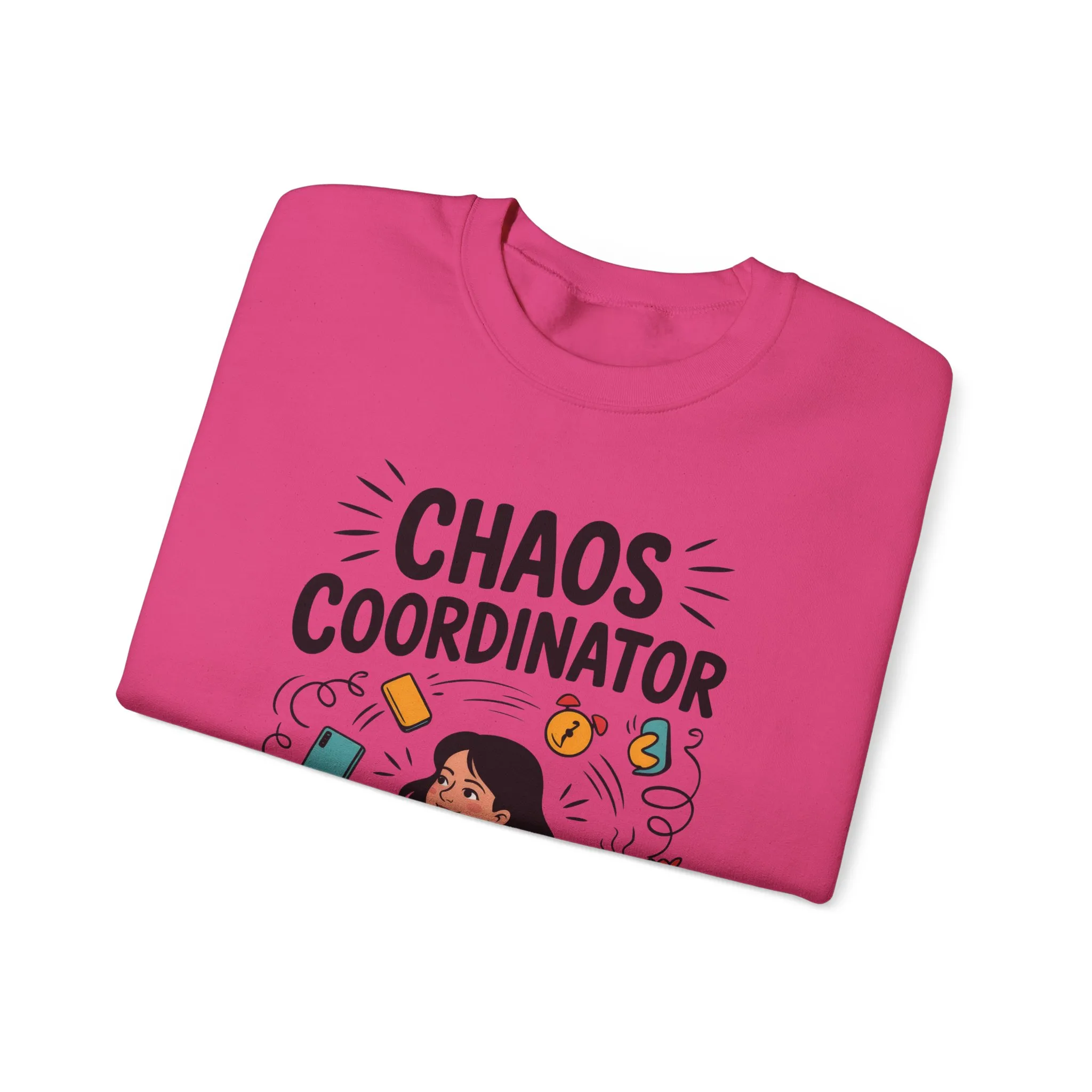 Chaos Coordinator Sweatshirt, Funny Mom Life Sweatshirt ,Gift for Busy Moms, Multitasking Mom Gift, Mom Life Sweatshirt, Mother's Day Gift - Image 34