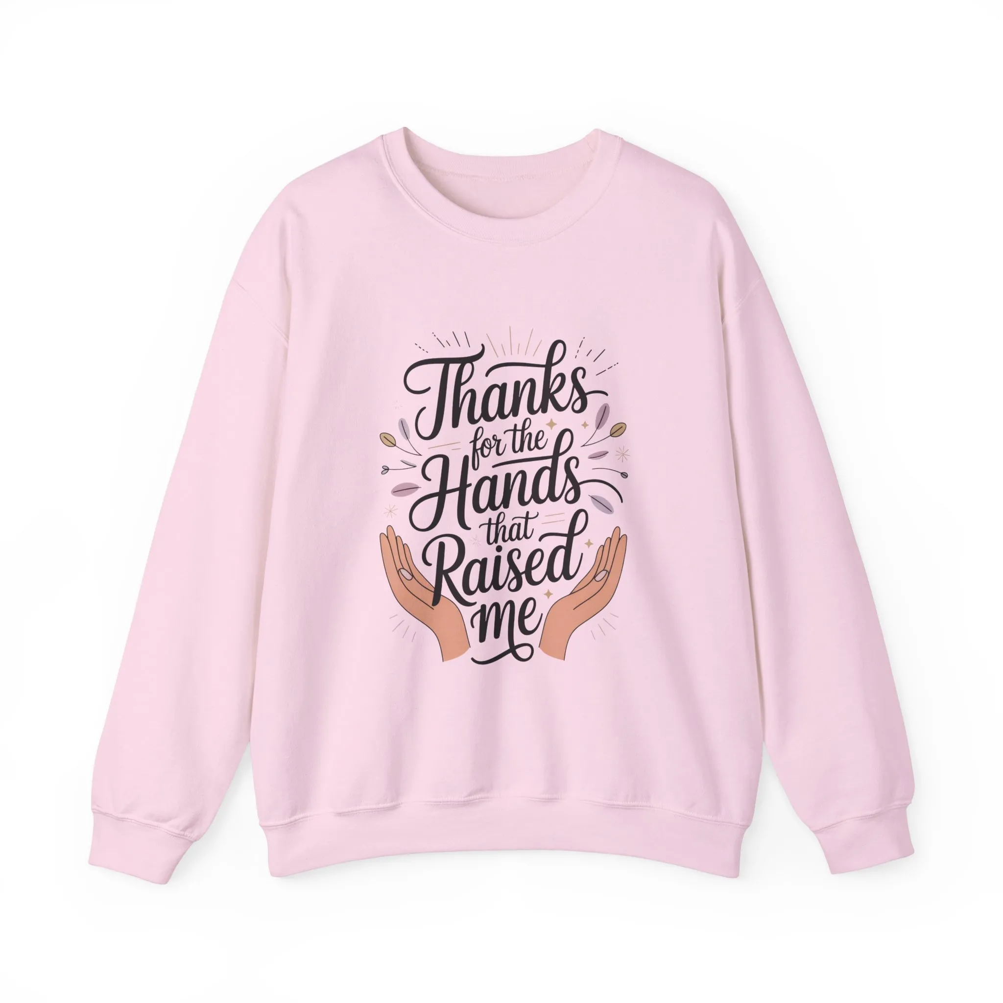 Thanks for the Hands That Raised Me Shirt, Mother's Day Gift, Appreciation Shirt for Mom, thankful mom tee - Image 25