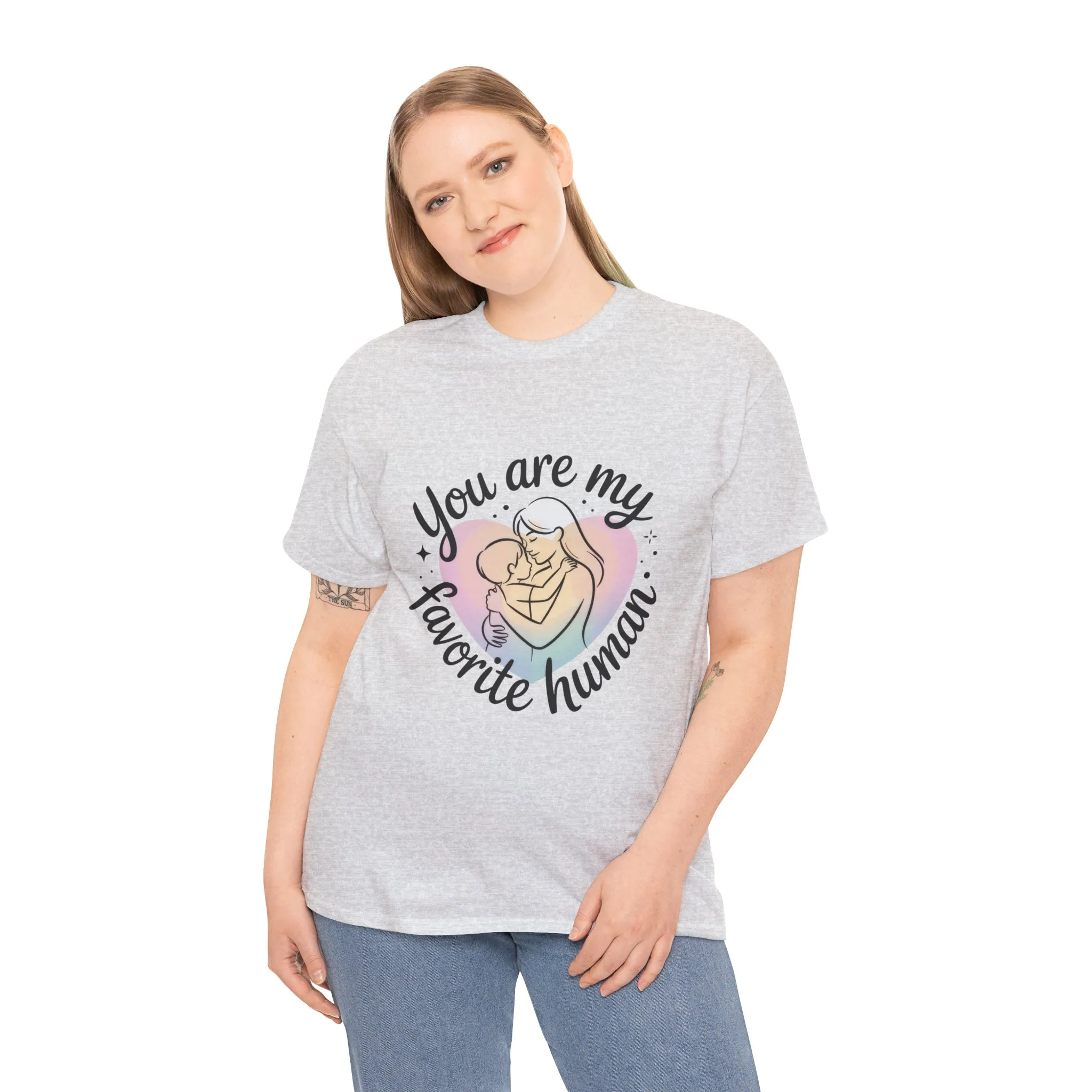 You Are My Favorite Human T-Shirt, Cute Mother and Child Shirt, Gift for Mom or Baby Shower, Mother's Day Gift - Image 8