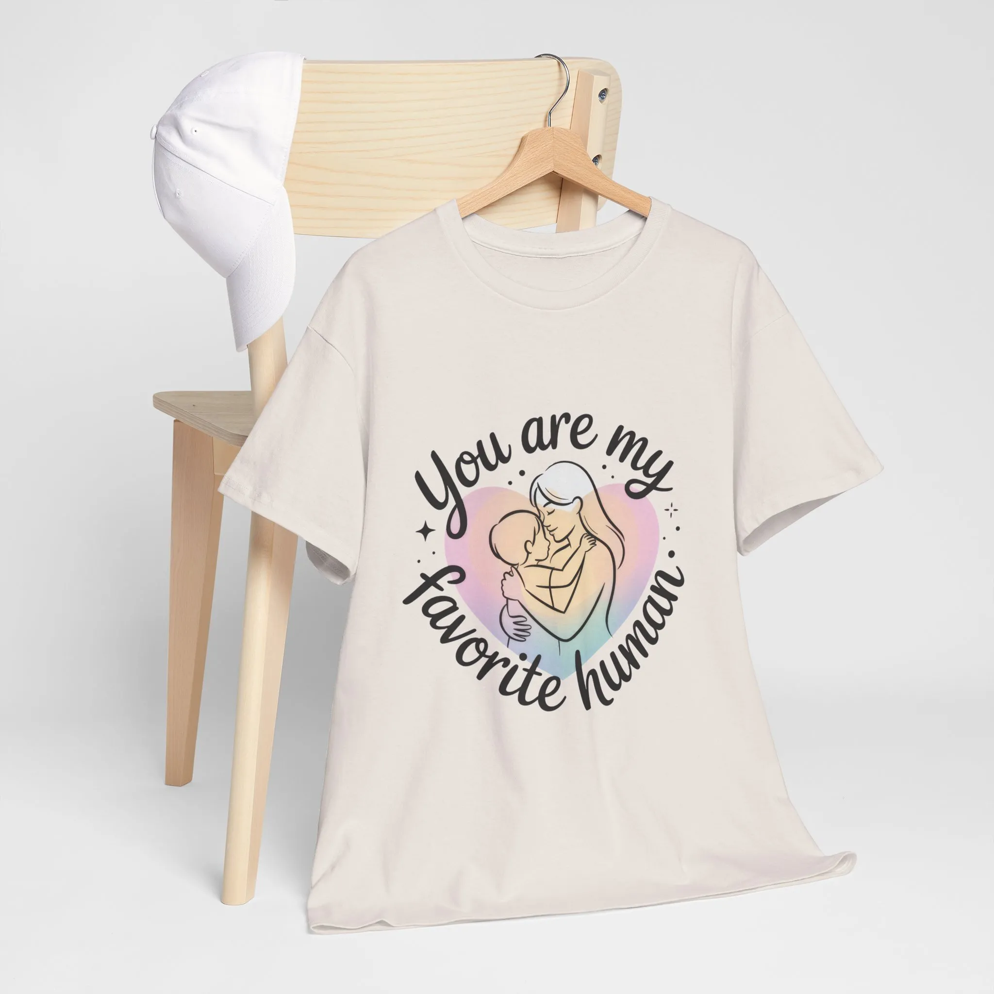 You Are My Favorite Human T-Shirt, Cute Mother and Child Shirt, Gift for Mom or Baby Shower, Mother's Day Gift - Image 33