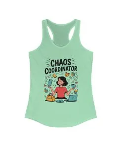 Chaos Coordinator Women's Tank, Funny Mom Life Graphic Top, Gift for Busy Moms, Multitasking Mom Gift, Mom Life Tank, Mother's Day Gift