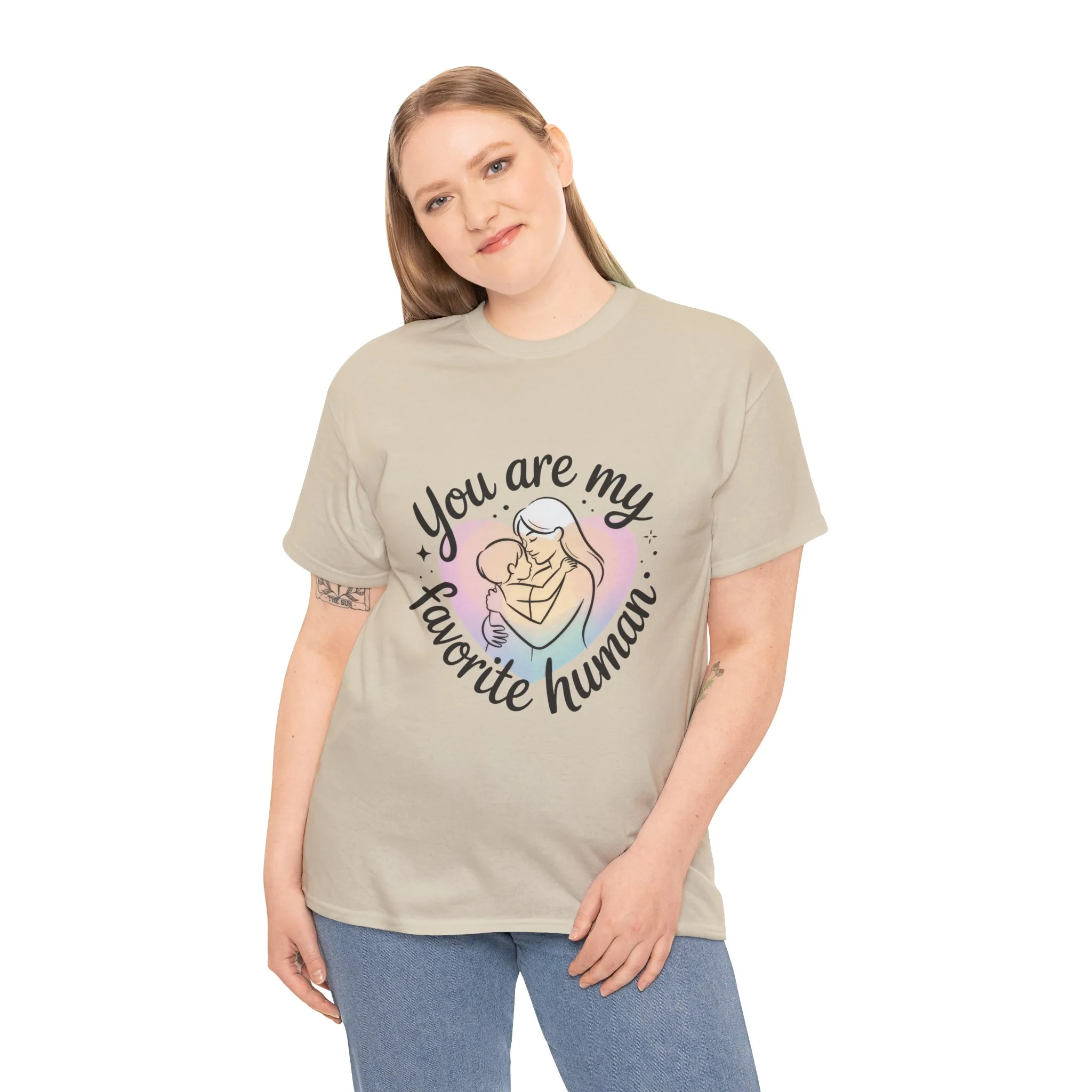 You Are My Favorite Human T-Shirt, Cute Mother and Child Shirt, Gift for Mom or Baby Shower, Mother's Day Gift - Image 30
