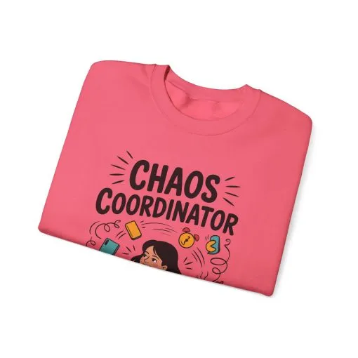 Chaos Coordinator Sweatshirt, Funny Mom Life Sweatshirt ,Gift for Busy Moms, Multitasking Mom Gift, Mom Life Sweatshirt, Mother's Day Gift - Image 30