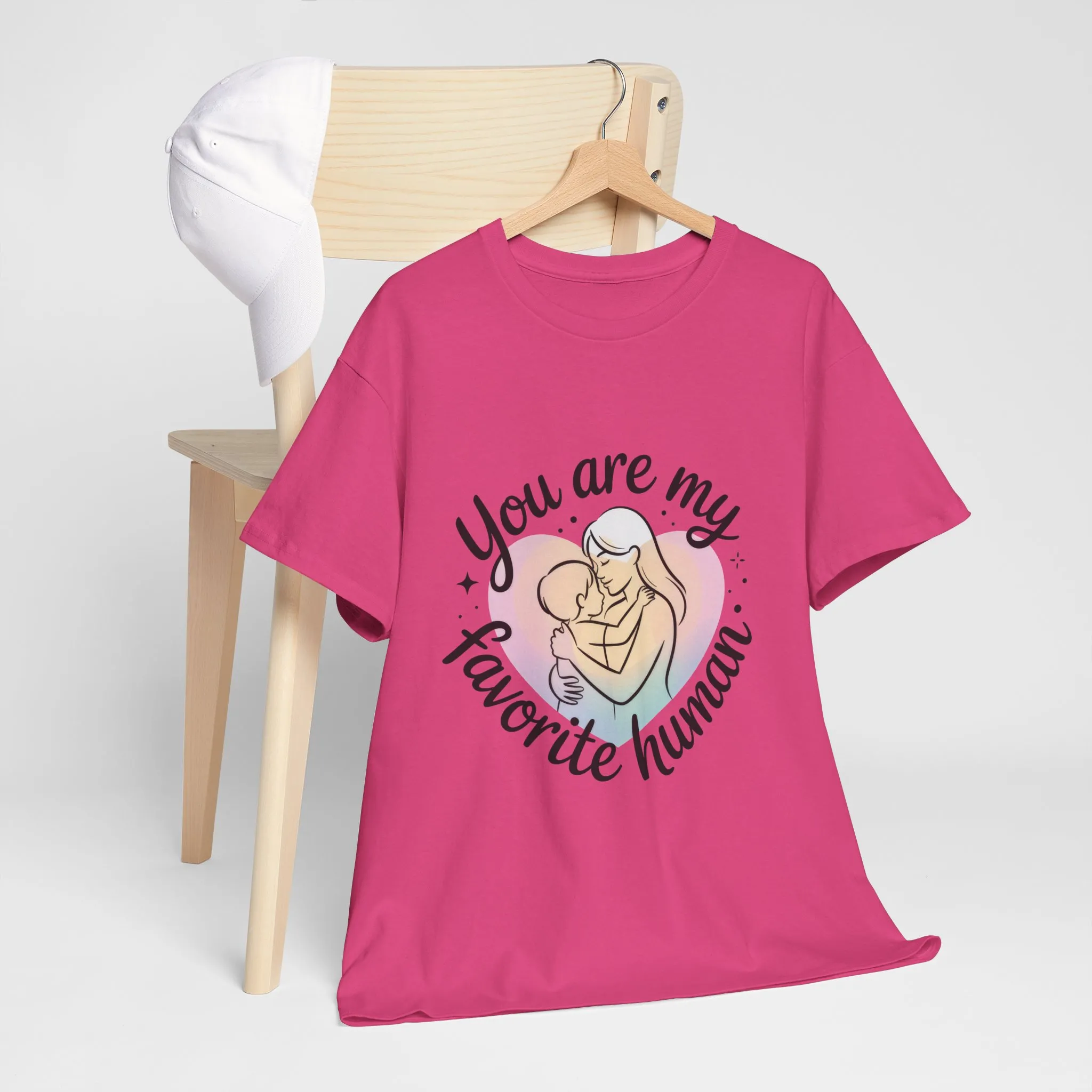 You Are My Favorite Human T-Shirt, Cute Mother and Child Shirt, Gift for Mom or Baby Shower, Mother's Day Gift - Image 25