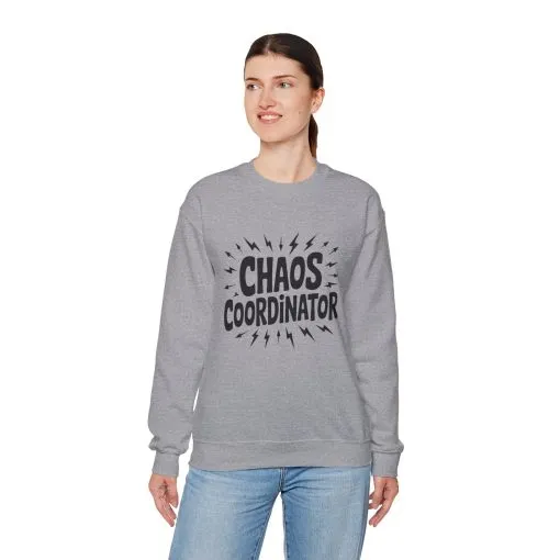 Chaos Coordinator Sweatshirt, Funny Gift for Moms, Mother's Day Gift, TeacherSweatshirt, Casual Graphic Tee, Women's Gift Idea - Image 15
