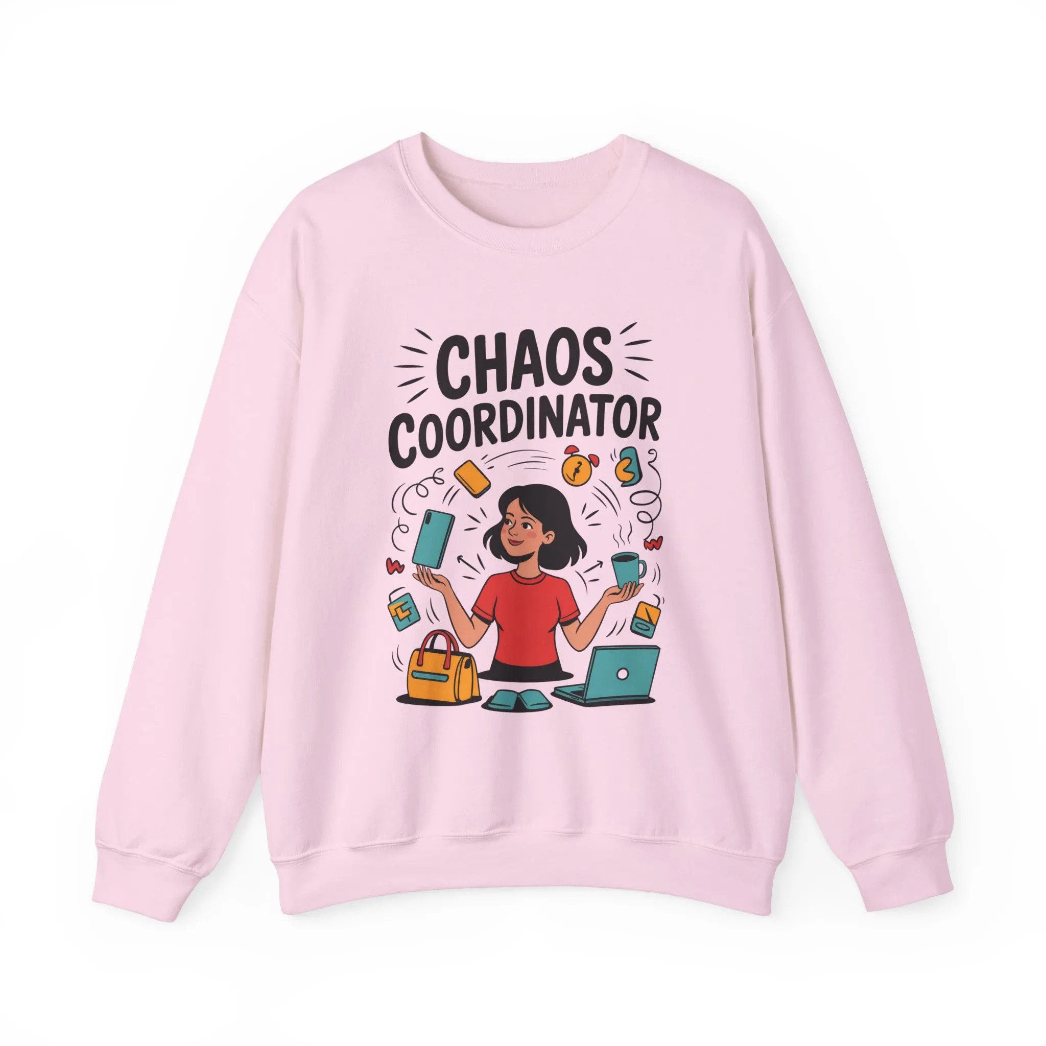 Chaos Coordinator Sweatshirt, Funny Mom Life Sweatshirt ,Gift for Busy Moms, Multitasking Mom Gift, Mom Life Sweatshirt, Mother's Day Gift - Image 25