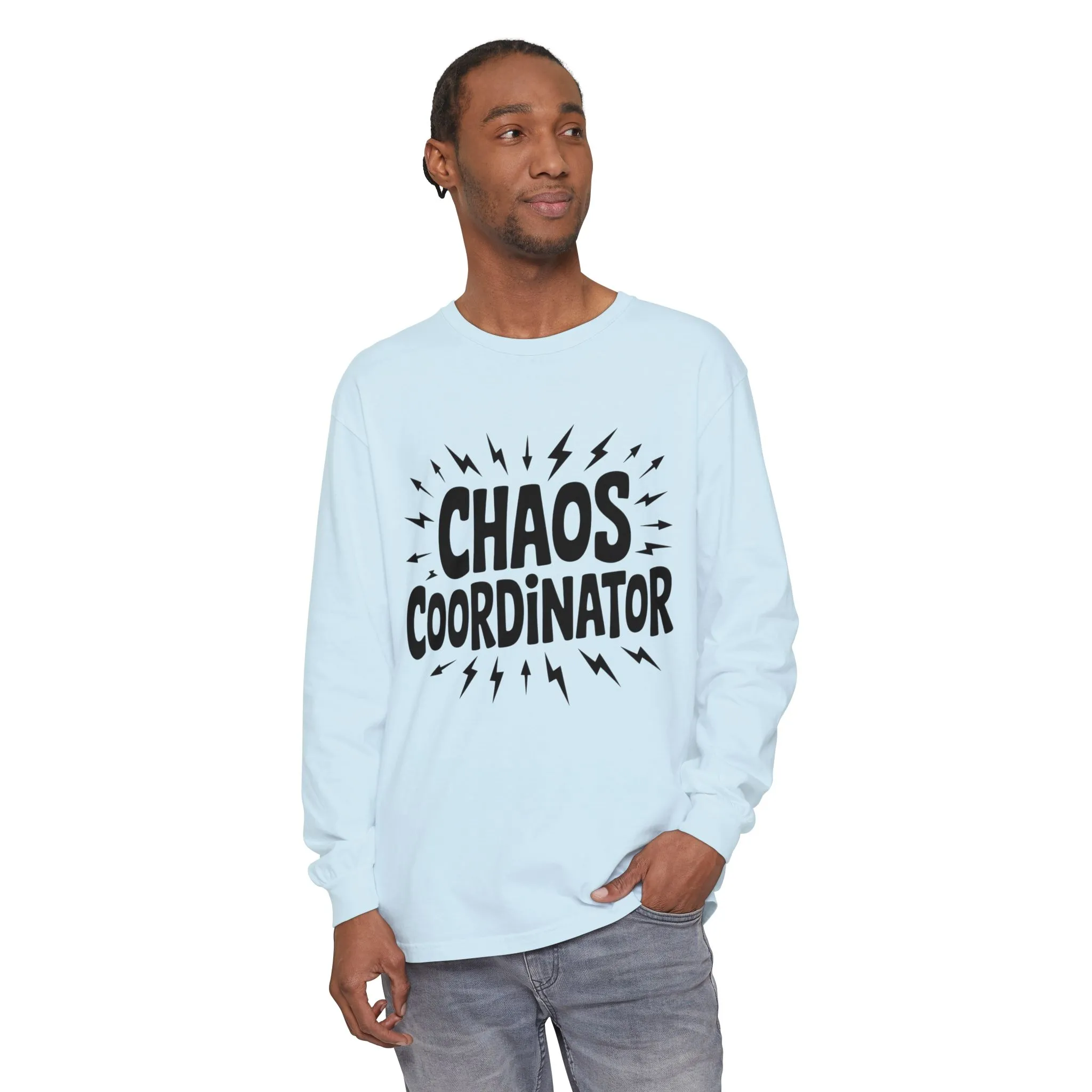 Chaos Coordinator Shirt Unisex Long Sleeve Tee, Funny Mom Life Gift, Mothers Day Shirt, Gifts for Team Leaders, Humor Apparel - Image 11