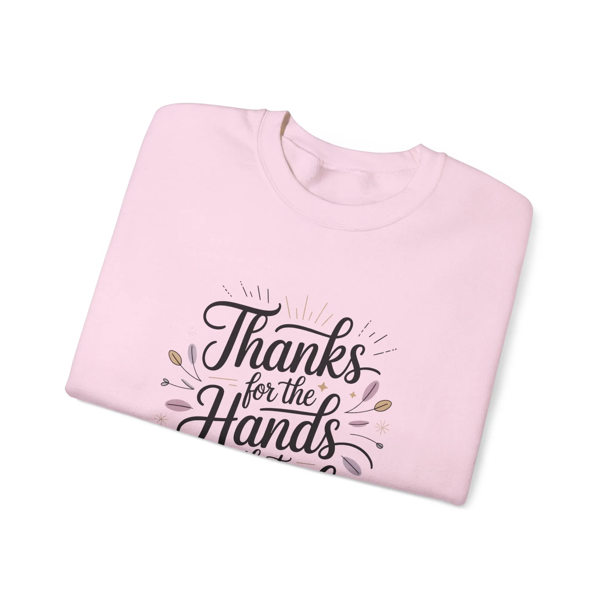 Thanks for the Hands That Raised Me Shirt, Mother's Day Gift, Appreciation Shirt for Mom, thankful mom tee - Image 26