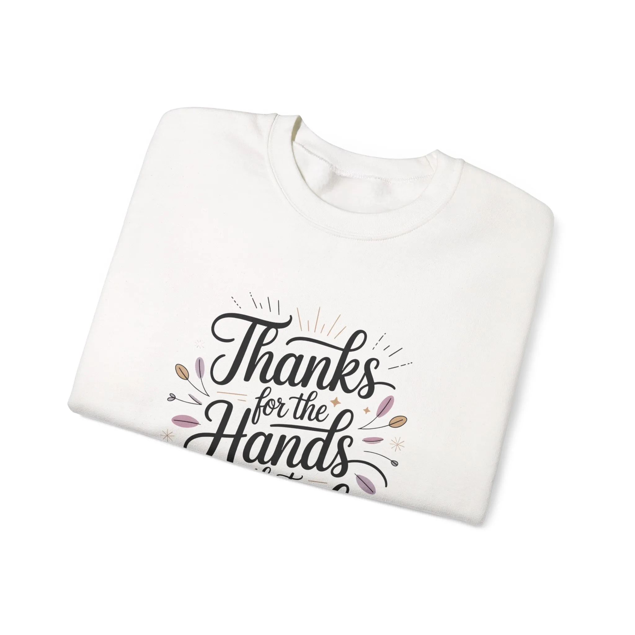 Thanks for the Hands That Raised Me Shirt, Mother's Day Gift, Appreciation Shirt for Mom, thankful mom tee - Image 34