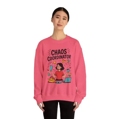 Chaos Coordinator Sweatshirt, Funny Mom Life Sweatshirt ,Gift for Busy Moms, Multitasking Mom Gift, Mom Life Sweatshirt, Mother's Day Gift - Image 31