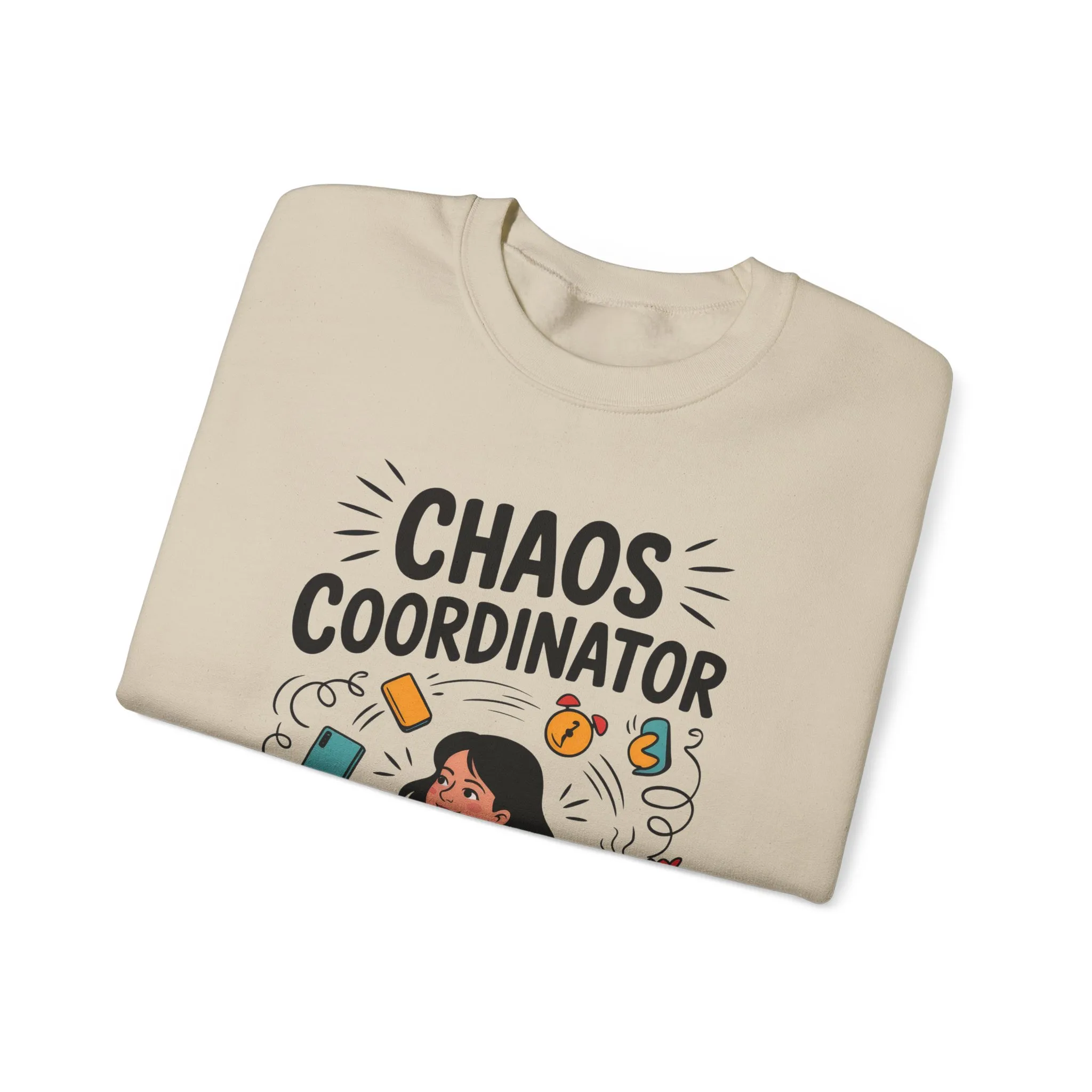 Chaos Coordinator Sweatshirt, Funny Mom Life Sweatshirt ,Gift for Busy Moms, Multitasking Mom Gift, Mom Life Sweatshirt, Mother's Day Gift - Image 10