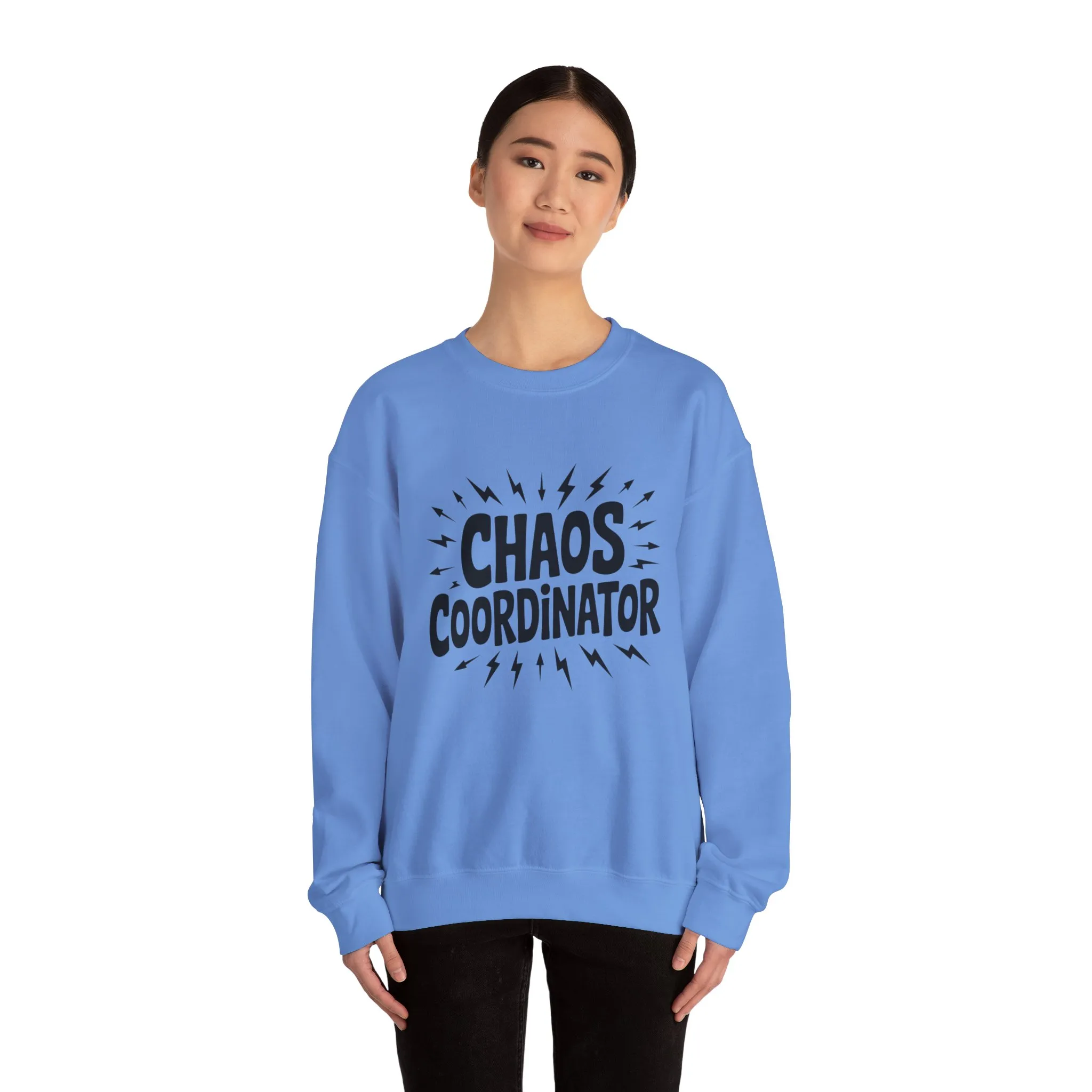 Chaos Coordinator Sweatshirt, Funny Gift for Moms, Mother's Day Gift, TeacherSweatshirt, Casual Graphic Tee, Women's Gift Idea - Image 38