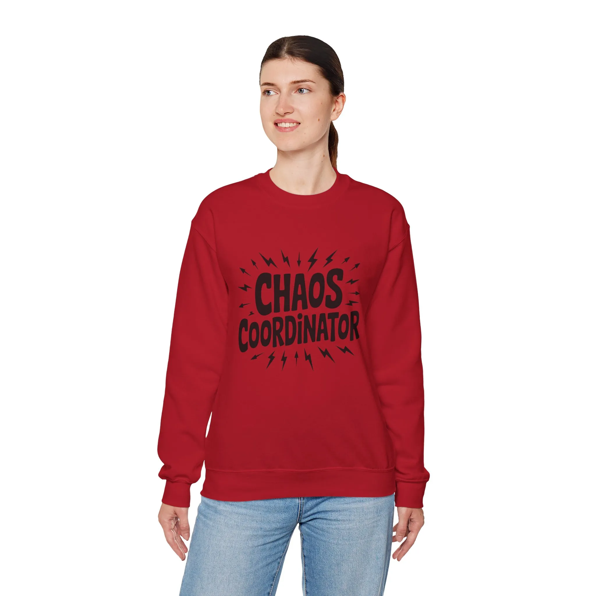 Chaos Coordinator Sweatshirt, Funny Gift for Moms, Mother's Day Gift, TeacherSweatshirt, Casual Graphic Tee, Women's Gift Idea - Image 47