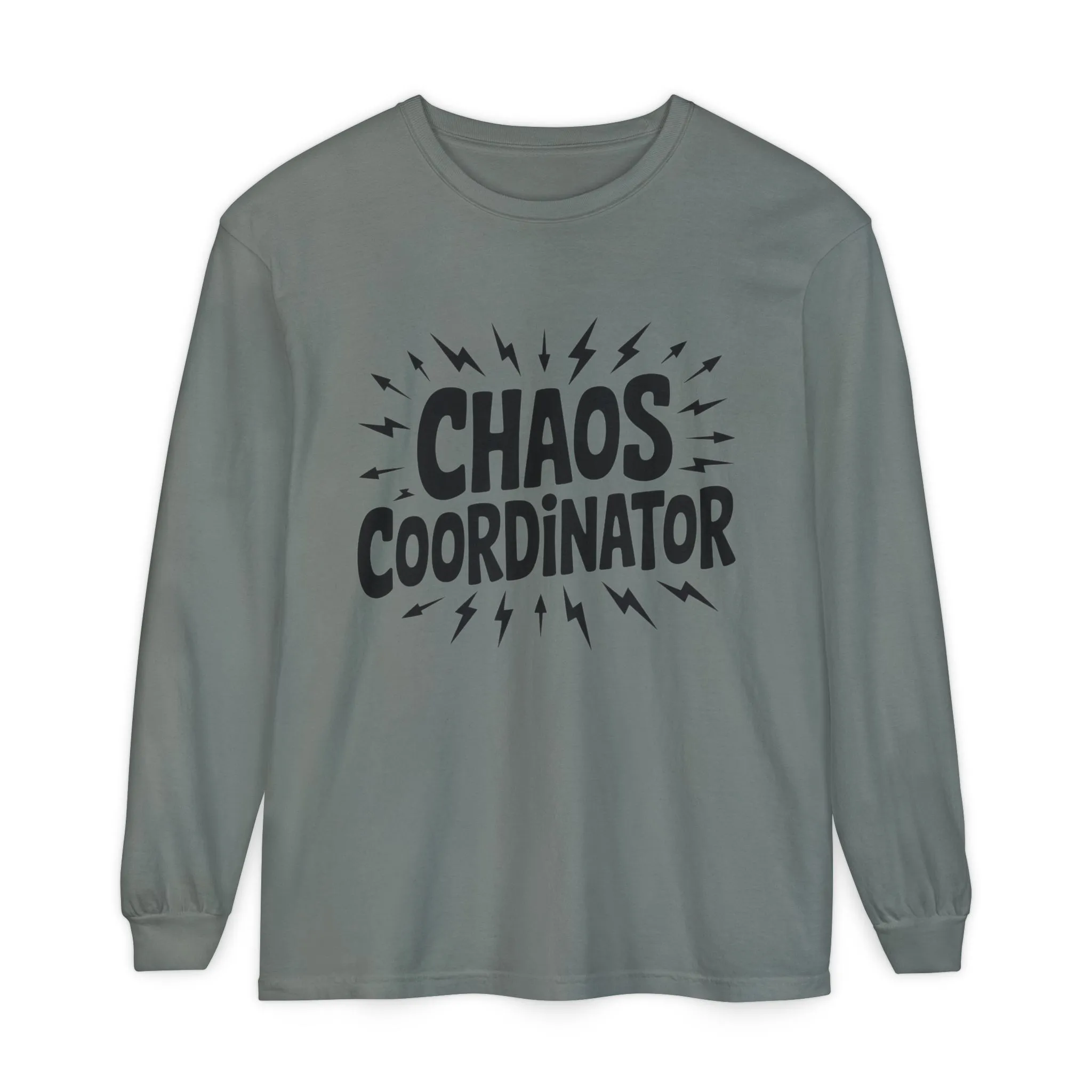 Chaos Coordinator Shirt Unisex Long Sleeve Tee, Funny Mom Life Gift, Mothers Day Shirt, Gifts for Team Leaders, Humor Apparel - Image 36