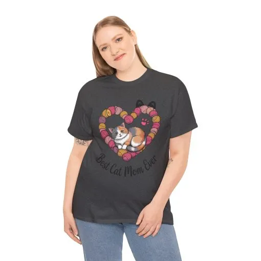 Best Cat Mom Ever T-Shirt, Cat Lover Gift, Pet Mom Shirt, Funny Animal Apparel, Cute Gift for Cat Moms, Gift for Cat Lovers, Kitty Mom Shirt - Image 33