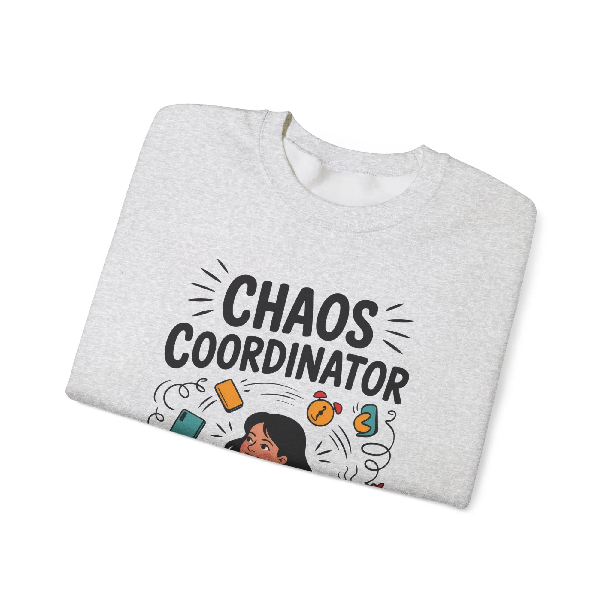 Chaos Coordinator Sweatshirt, Funny Mom Life Sweatshirt ,Gift for Busy Moms, Multitasking Mom Gift, Mom Life Sweatshirt, Mother's Day Gift - Image 3
