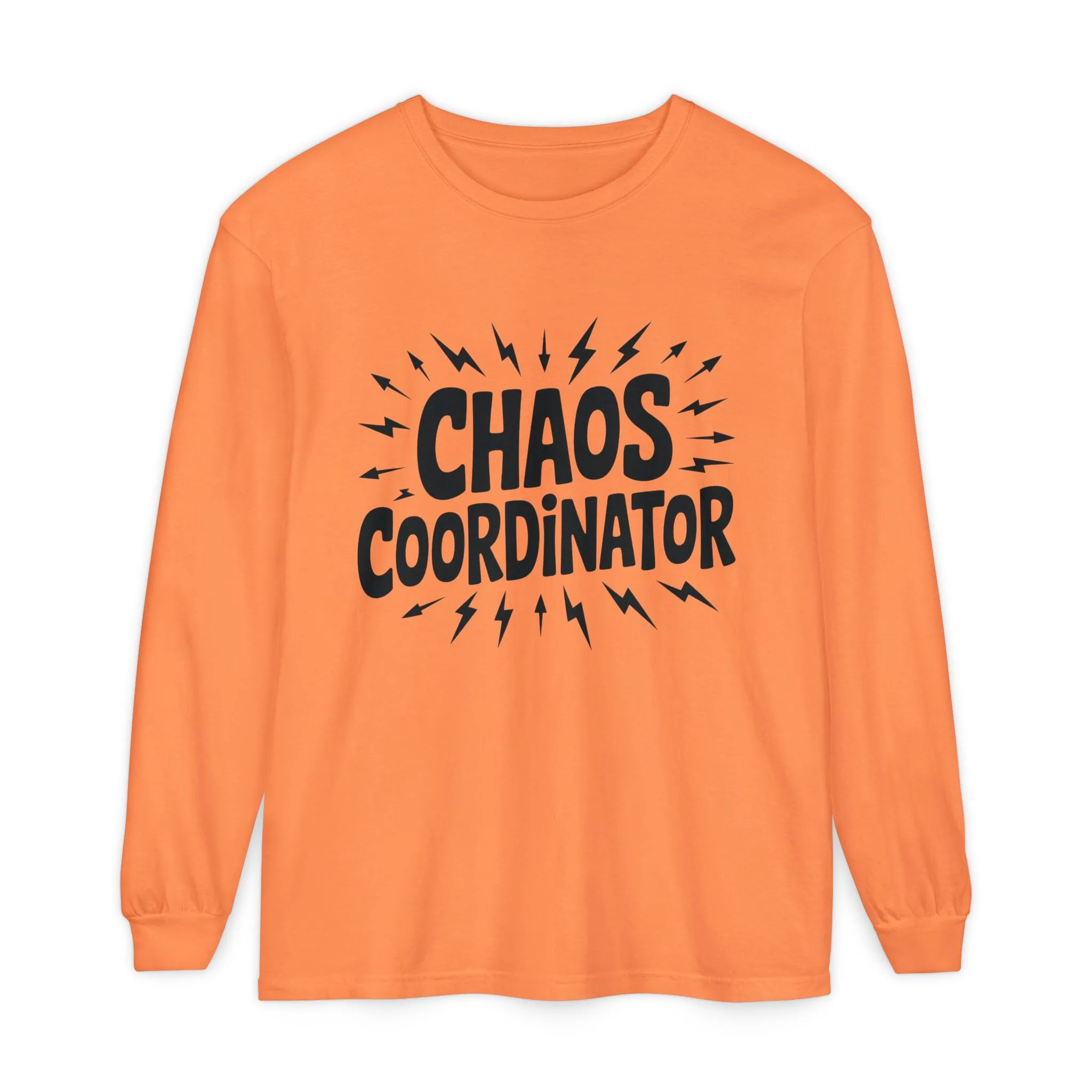 Chaos Coordinator Shirt Unisex Long Sleeve Tee, Funny Mom Life Gift, Mothers Day Shirt, Gifts for Team Leaders, Humor Apparel - Image 28