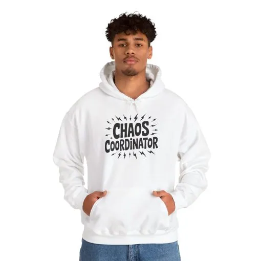 Chaos Coordinator Hoodie, Sweatshirt for Busy Moms, Gifts for Teachers, Motivational Apparel, Workplace humor gift, mothers day gift - Image 6