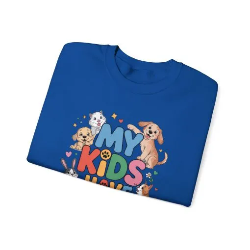 My Kids Have Paws Sweatshirt, Pet Lover Gift, Cute Animal Shirt, Cute Pet Mom Tee, Animal Parent T-Shirt, Gift for Animal Lovers - Image 22