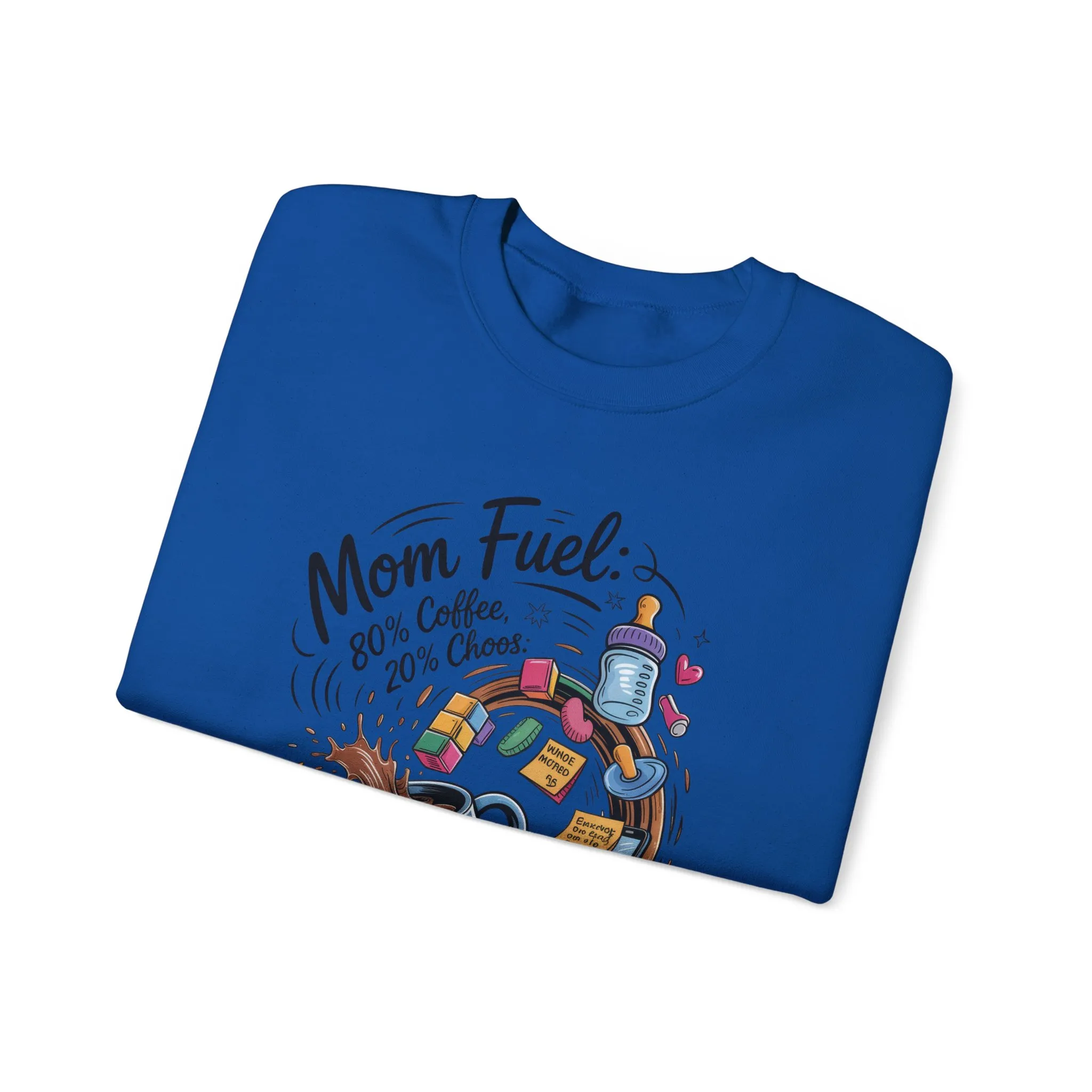 Mom Fuel Unisex Crewneck Sweatshirt, Perfect for Coffee Lovers, Gifts for Moms, Cozy Casual Wear, Funny Graphic Sweatshirt, Mother's Day - Image 45