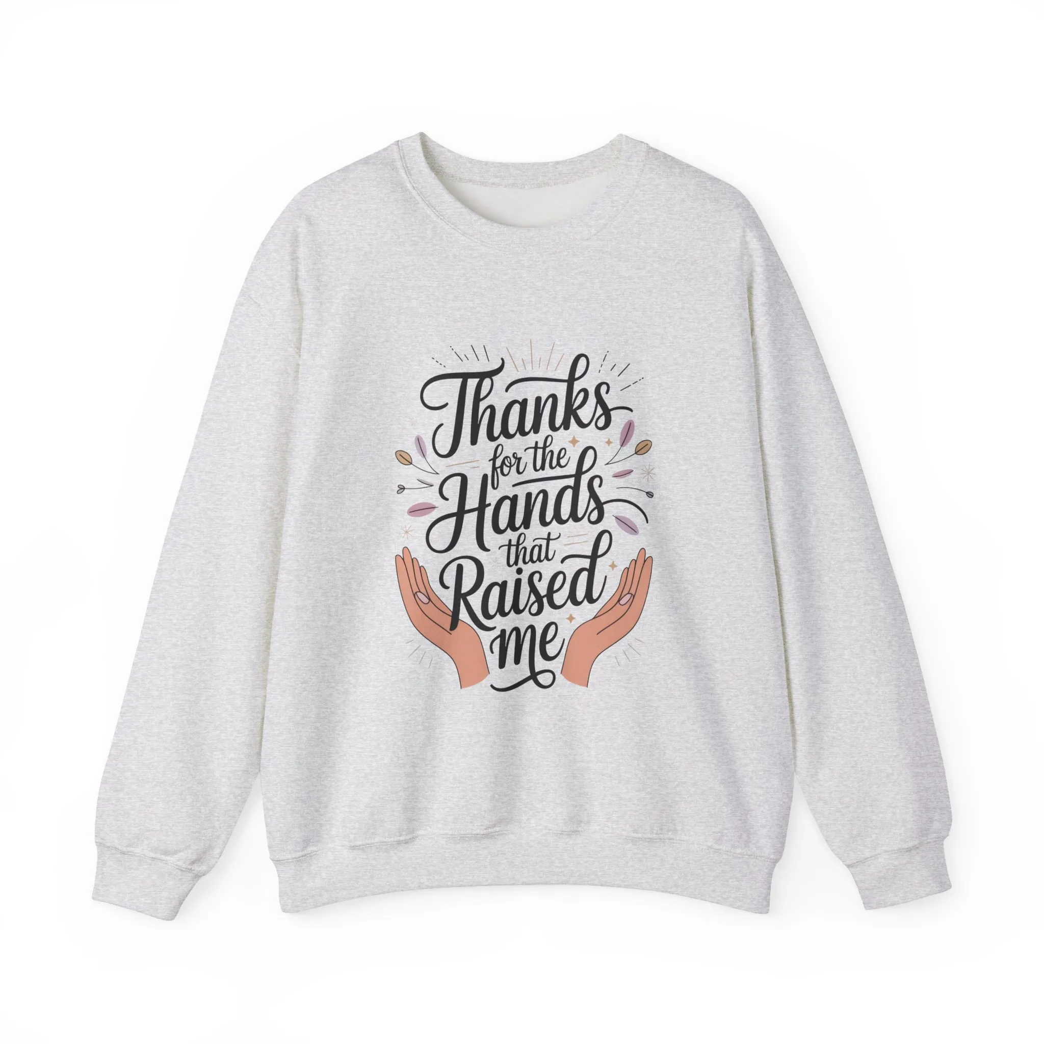 Thanks for the Hands That Raised Me Shirt, Mother's Day Gift, Appreciation Shirt for Mom, thankful mom tee - Image 2