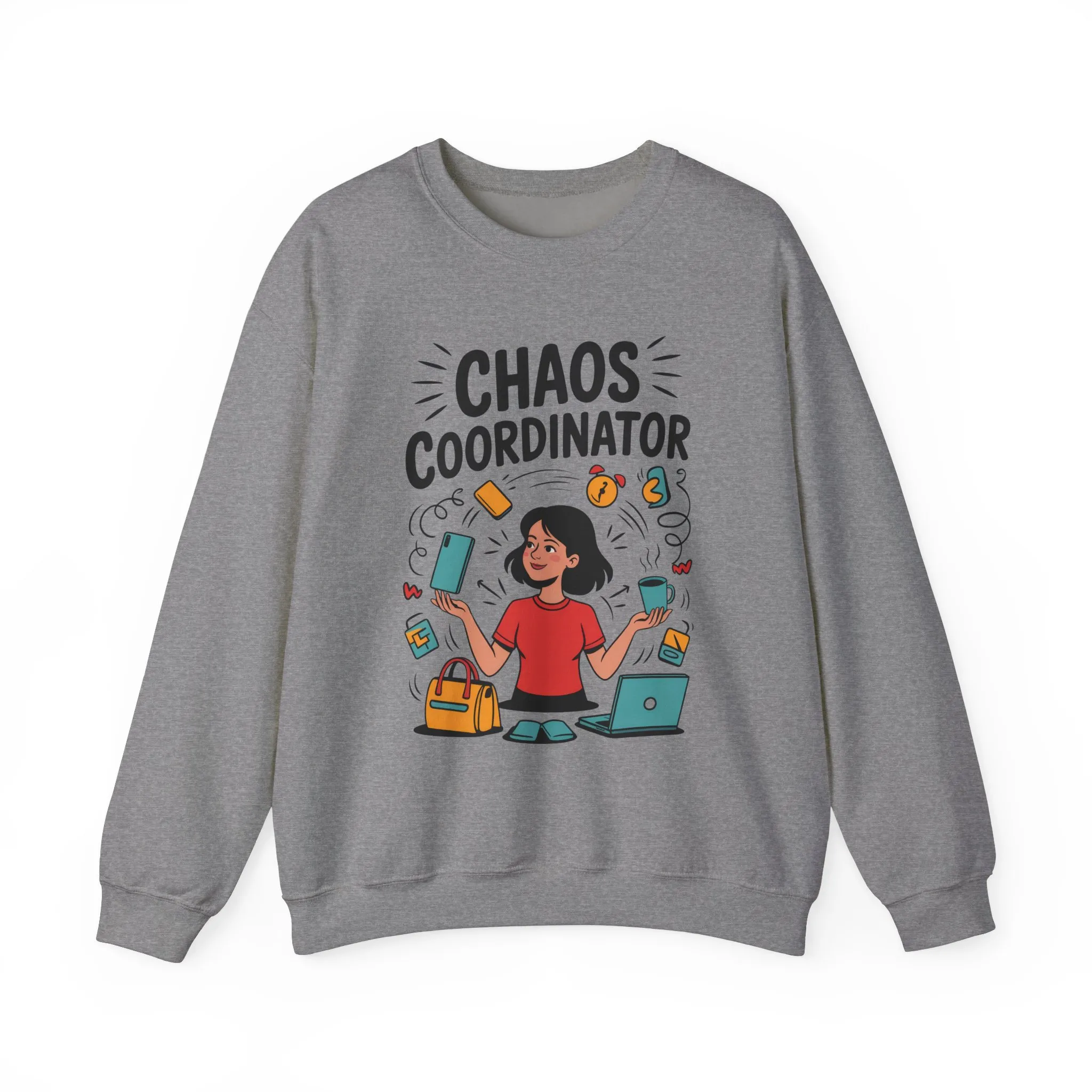 Chaos Coordinator Sweatshirt, Funny Mom Life Sweatshirt ,Gift for Busy Moms, Multitasking Mom Gift, Mom Life Sweatshirt, Mother's Day Gift - Image 41