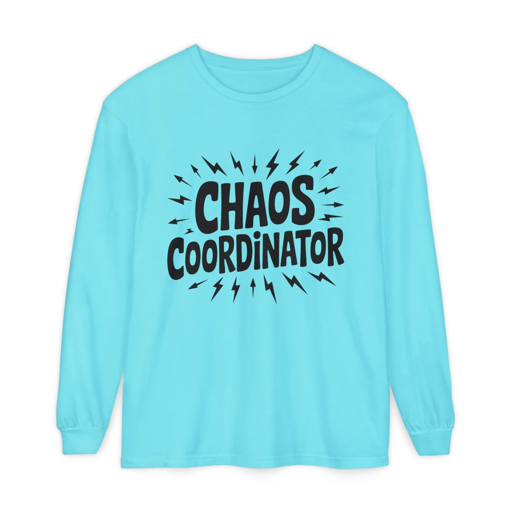 Chaos Coordinator Shirt Unisex Long Sleeve Tee, Funny Mom Life Gift, Mothers Day Shirt, Gifts for Team Leaders, Humor Apparel - Image 7