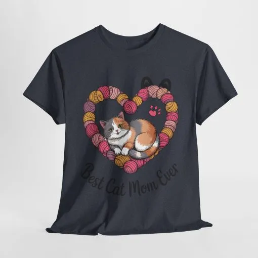 Best Cat Mom Ever T-Shirt, Cat Lover Gift, Pet Mom Shirt, Funny Animal Apparel, Cute Gift for Cat Moms, Gift for Cat Lovers, Kitty Mom Shirt - Image 34