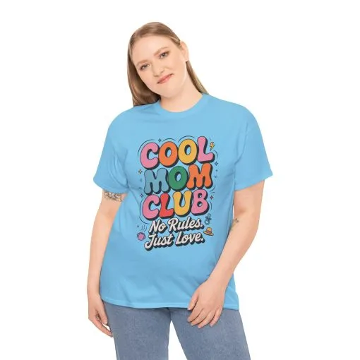 Cool Mom Club Tee, Fun Cotton T-Shirt for Moms, Mothers Day Gift, Parenting Humor Apparel, Fun Mom Shirt, No Rules Just Love Retro Style - Image 20