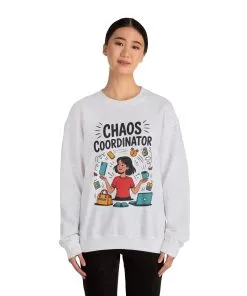 Chaos Coordinator Sweatshirt, Funny Mom Life Sweatshirt ,Gift for Busy Moms, Multitasking Mom Gift, Mom Life Sweatshirt, Mother's Day Gift