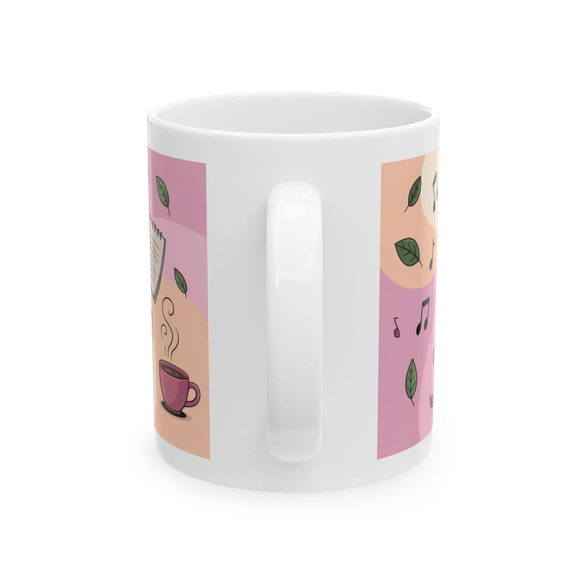 Zen Ceramic Mug, Sarcastic Yoga Coffee Cup, Yoga Lover Gift, Meditation Mug, Self-Care Beverage Holder, Funny Zen Mug - Image 2