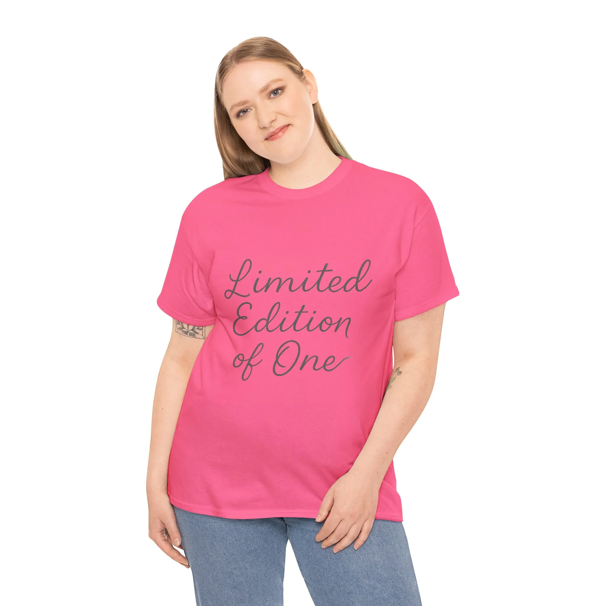 Limited Edition Women's Heavy Cotton Tee, Casual Style, Birthday, Self-Confidence, Self-love, Positive Message Women's T-Shirt - Image 38