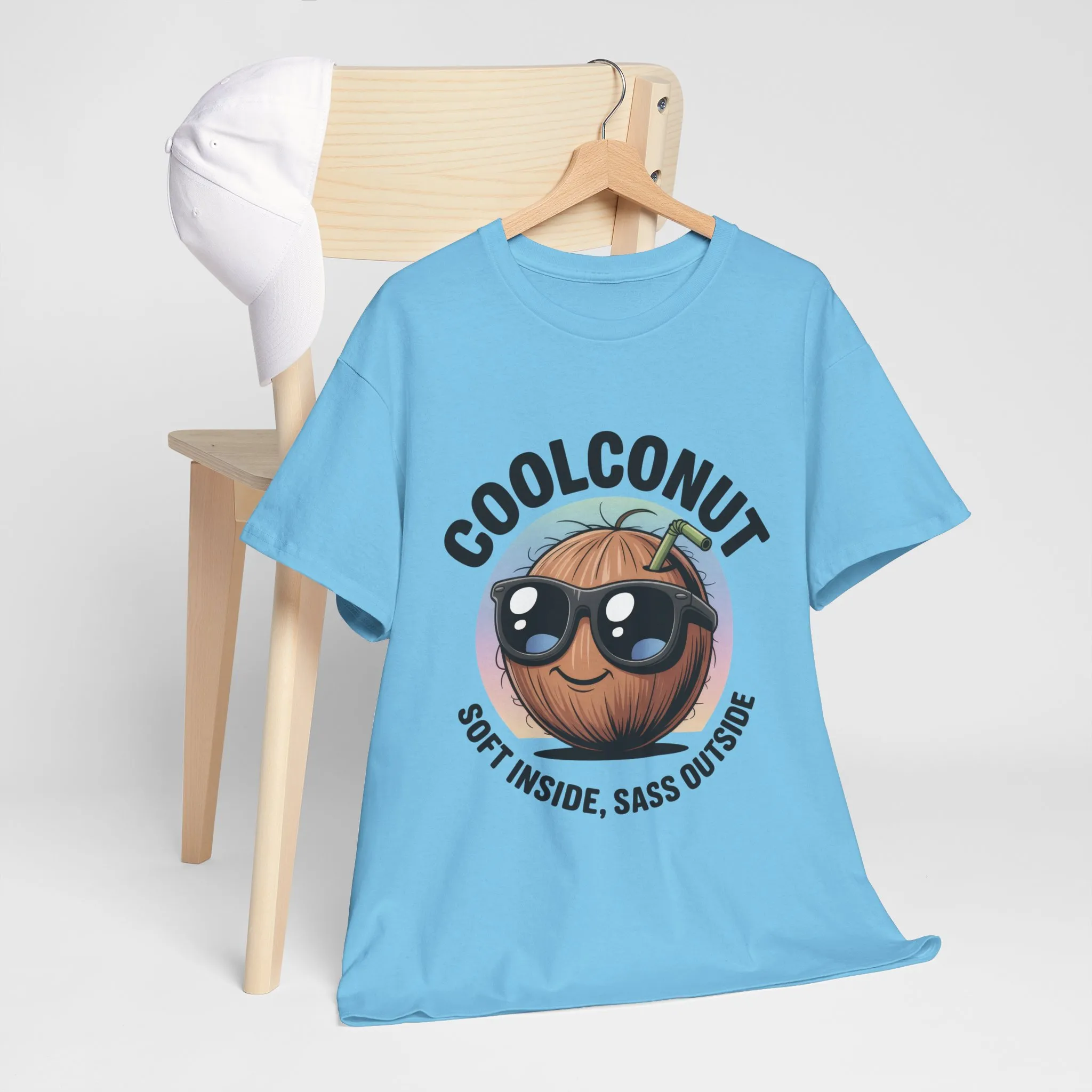 Coolconut Graphic Men's Tee, Soft Inside Sass Outside, Men's T-Shirt for Beach Lovers, Men's Fun Gift, Summer Vibes, Humor Apparel - Image 36